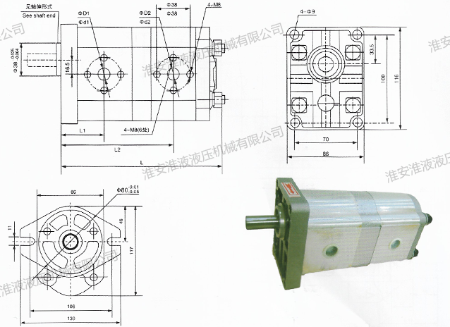 CBN-F300双联泵系列